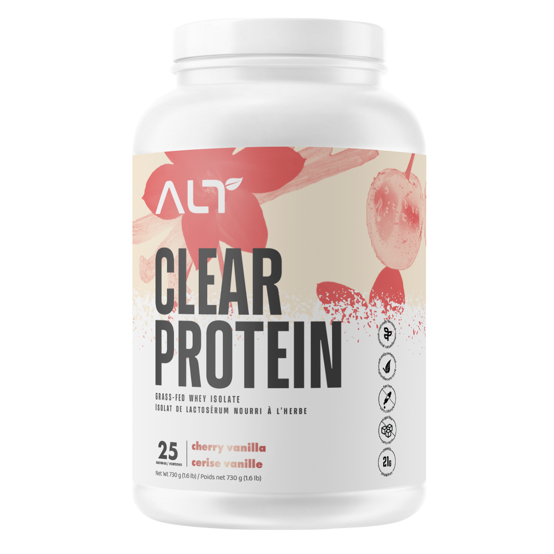 ALT Clear Protein - Isolat de lactosérum de vaches nourries à l'herbe - 730 g