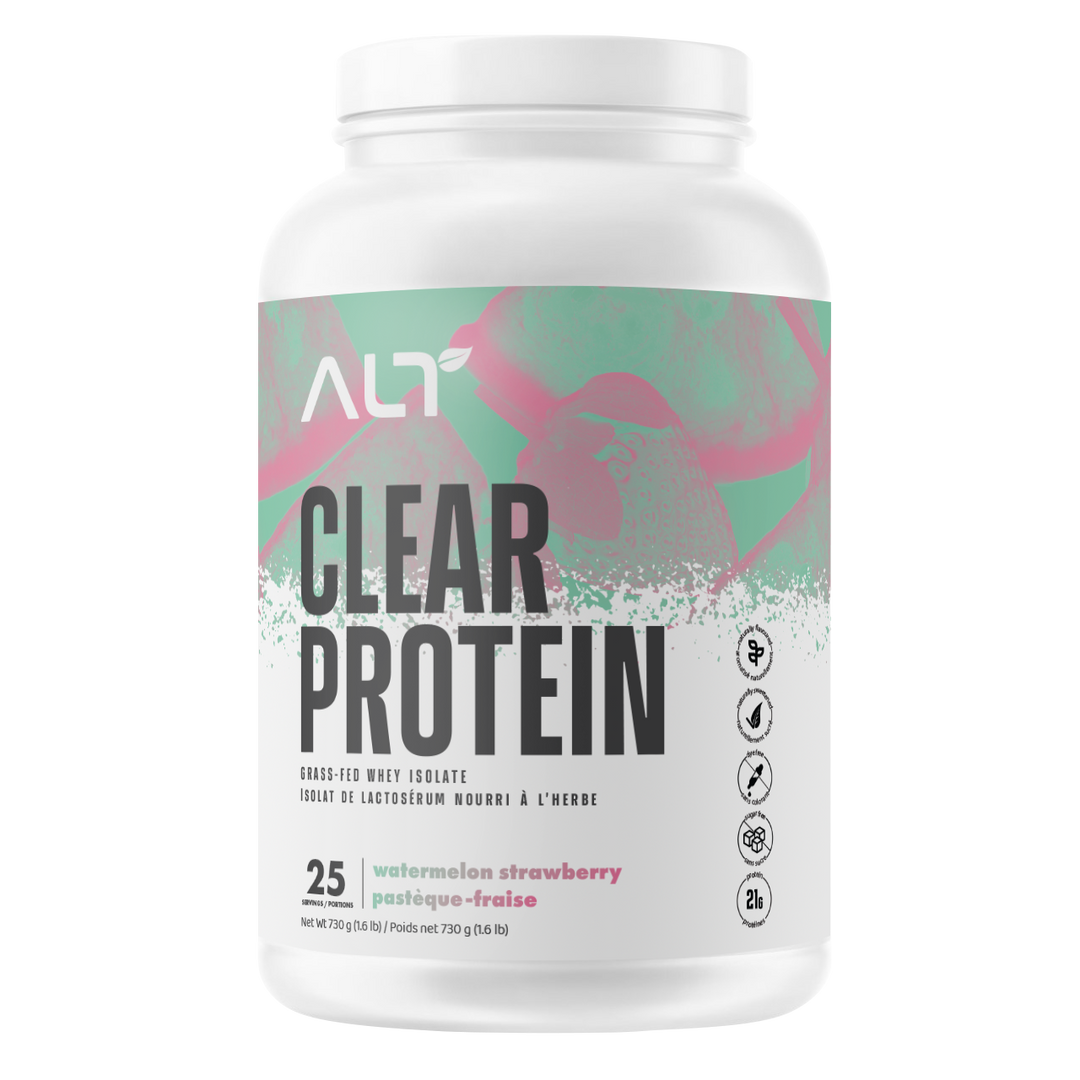 ALT Clear Protein - Isolat de lactosérum de vaches nourries à l'herbe - 730 g