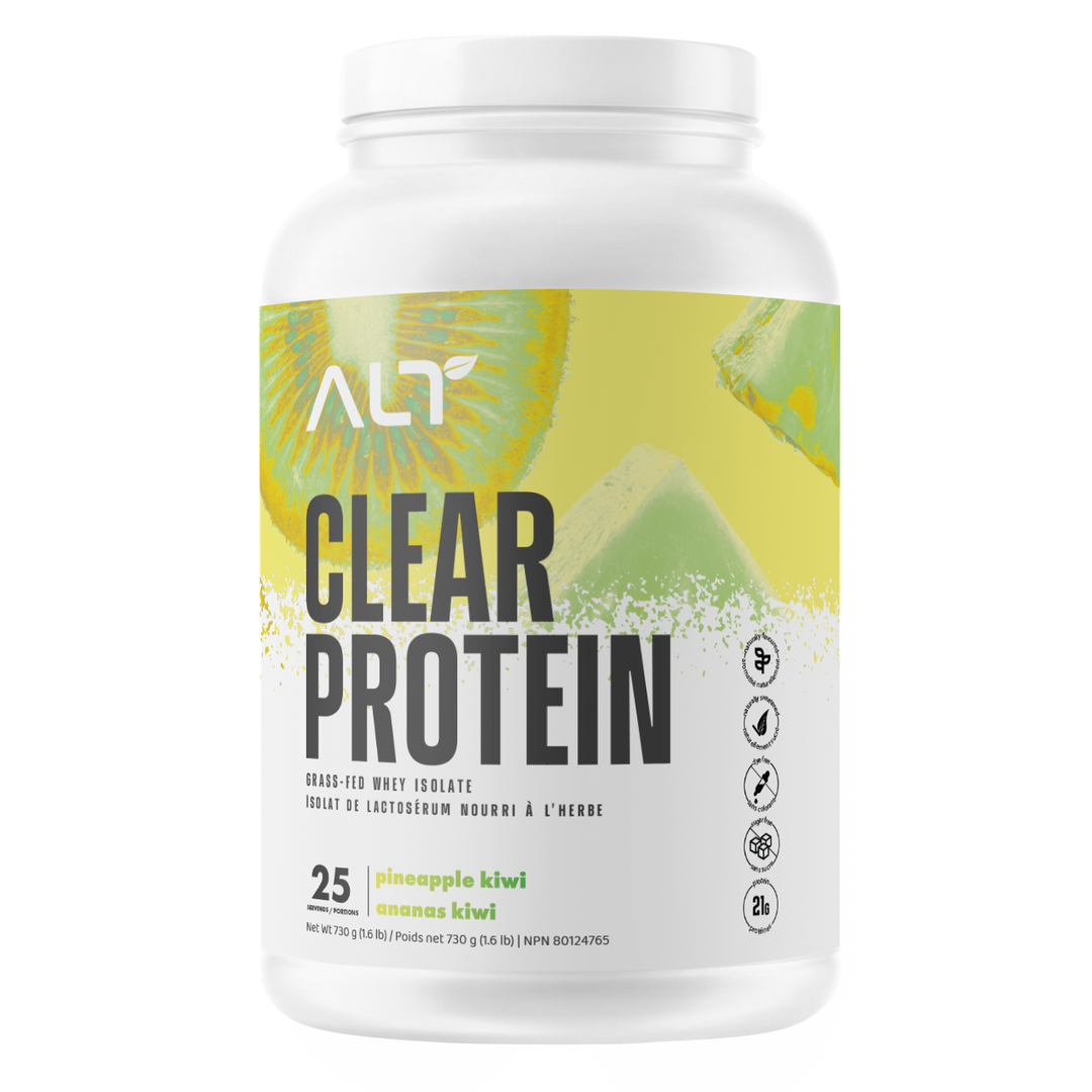ALT Clear Protein - Isolat de lactosérum de vaches nourries à l'herbe - 730 g