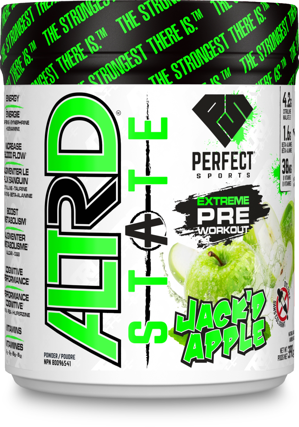 Perfect Sports - ALTRD State Strongest Pre Workout - 40 portions