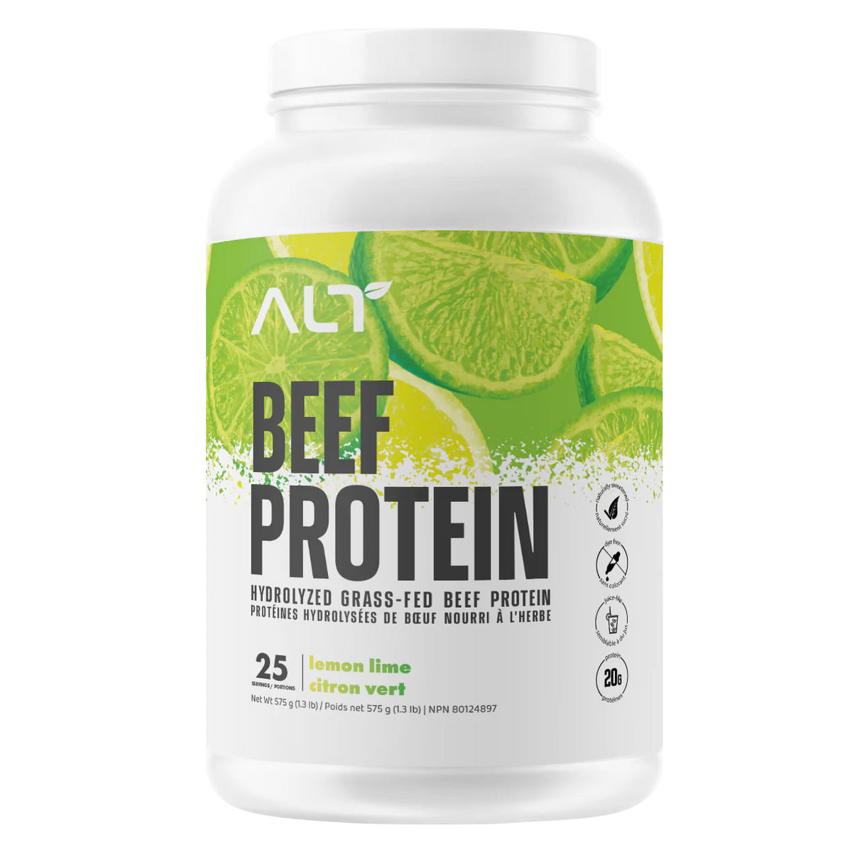 Protéines de bœuf ALT Clear - 1,3 lb