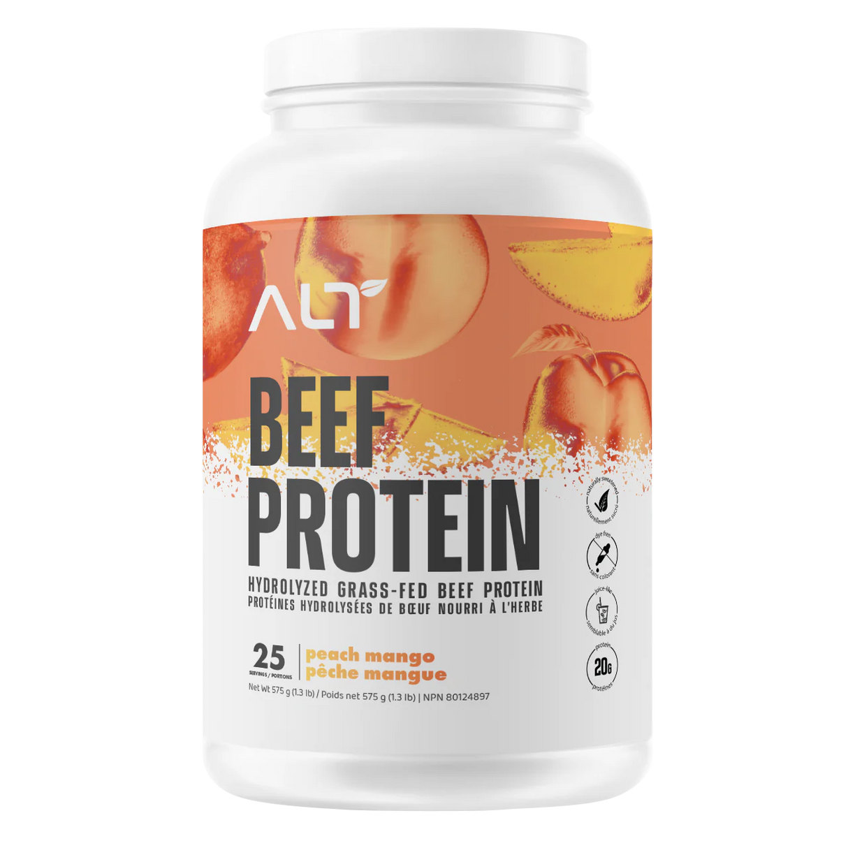 Protéines de bœuf ALT Clear - 1,3 lb