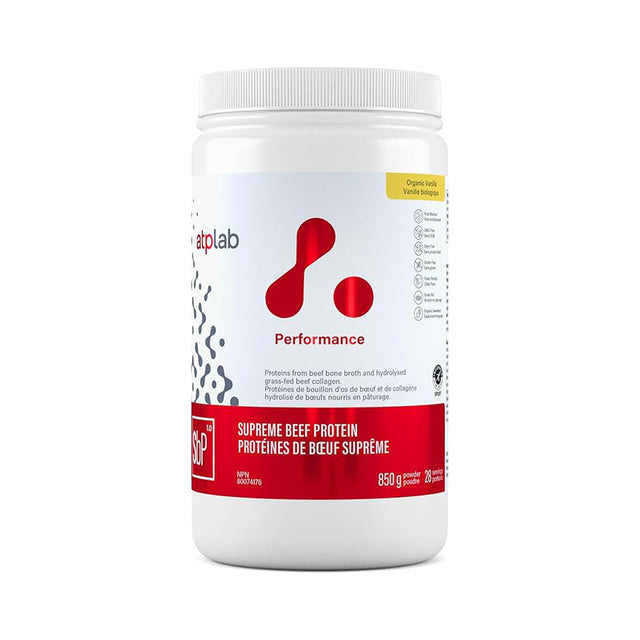 ATP Lab Supreme Beef Protein 850g organic vanilla