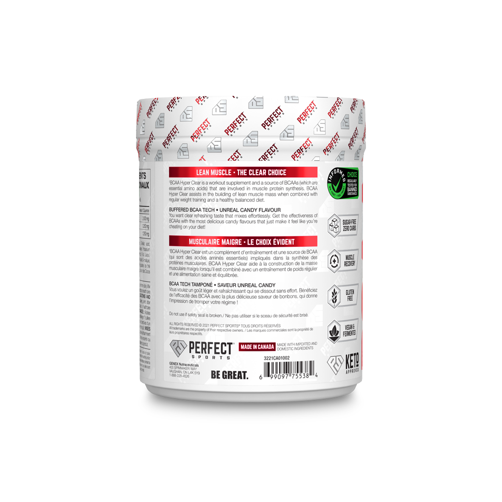 Perfect Sports - BCAA Hyper Clear - 45 serving