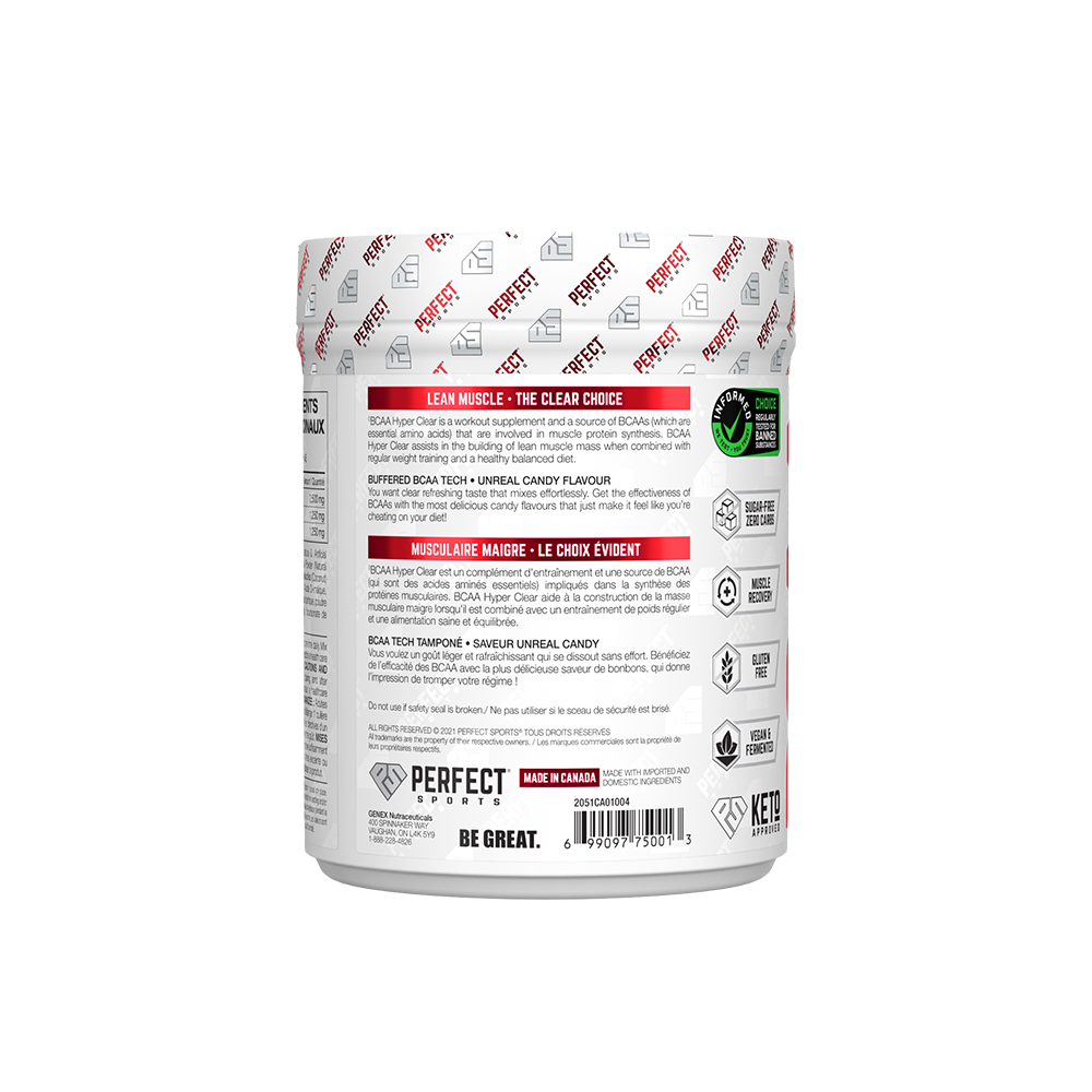 Perfect Sports - BCAA Hyper Clear - 45 serving