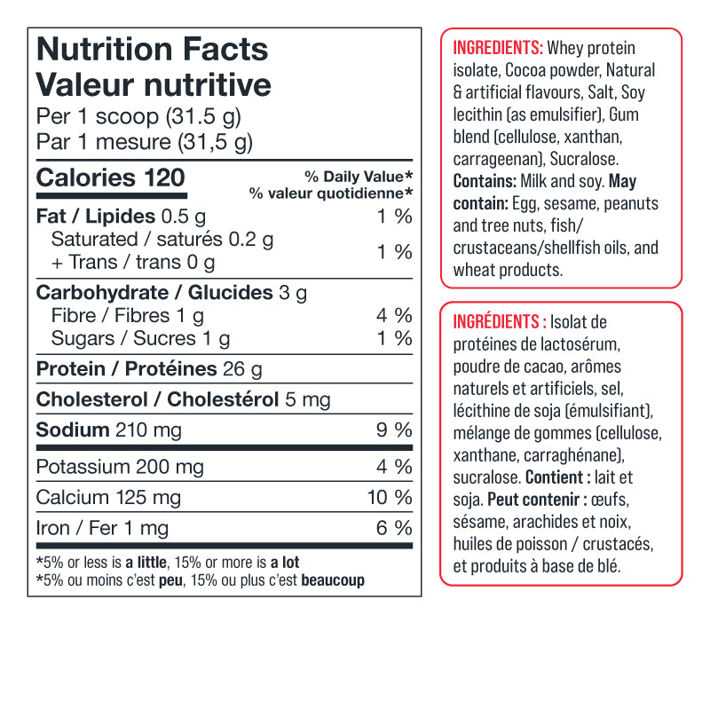 Compléments alimentaires de base - Isolat de lactosérum - 900 g