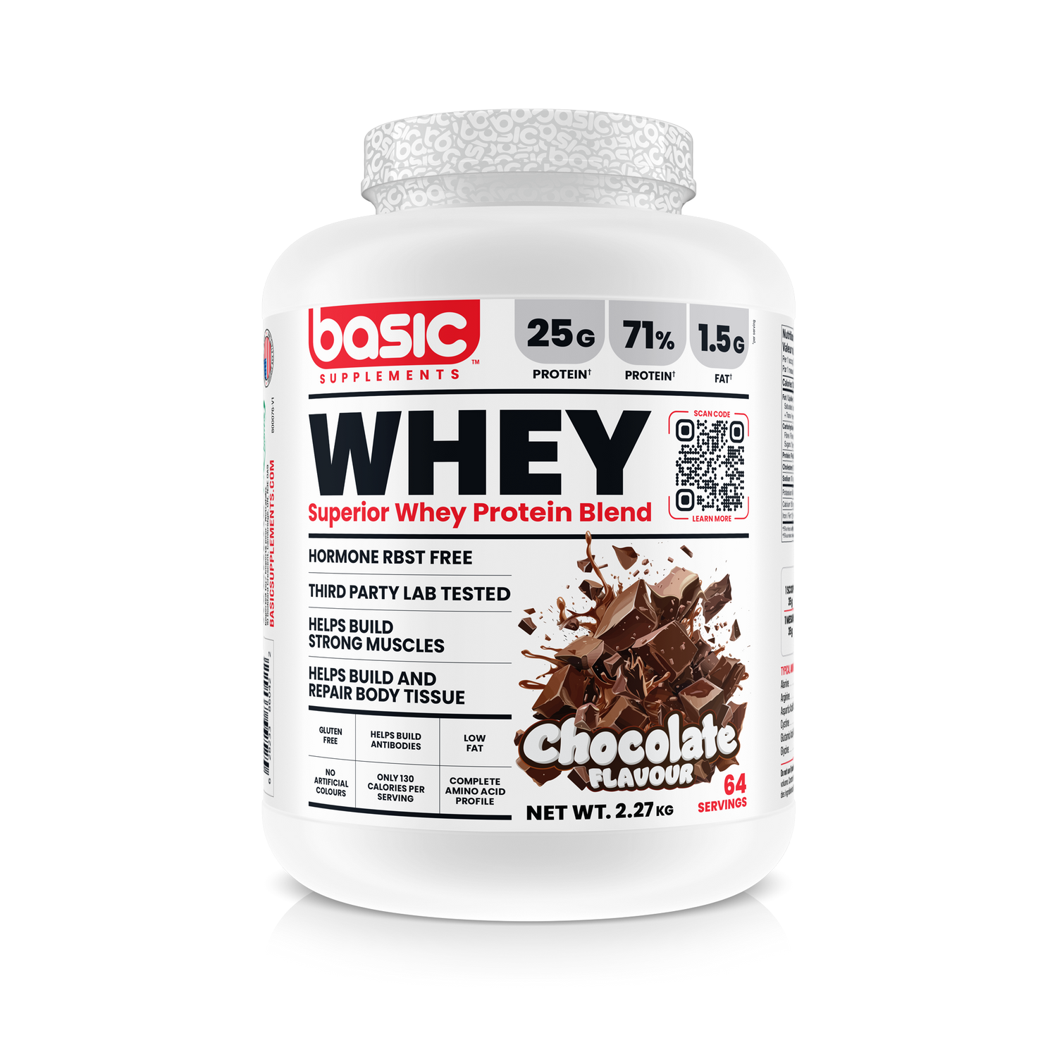 Basic Supplements - Basic Whey - 5 lbs