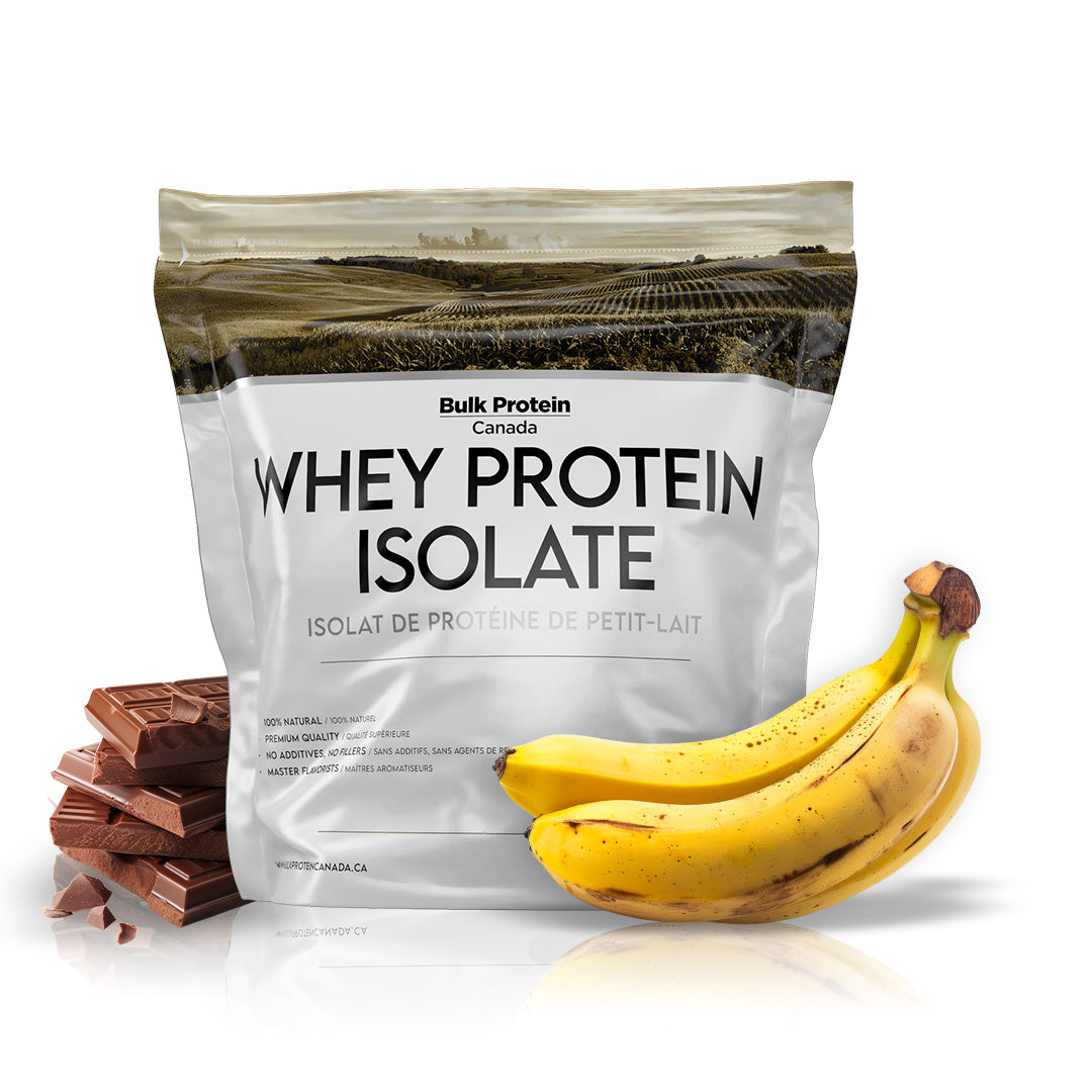 Bulk Protein Canada - Protéine de lactosérum isolée - Poudre canadienne 100 % premium