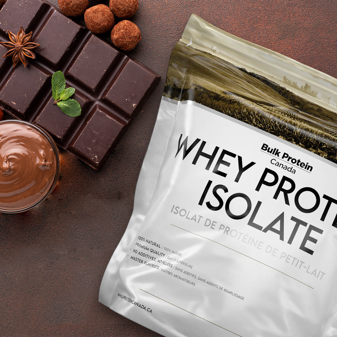 Bulk Protein Canada - Protéine de lactosérum isolée - Poudre canadienne 100 % premium