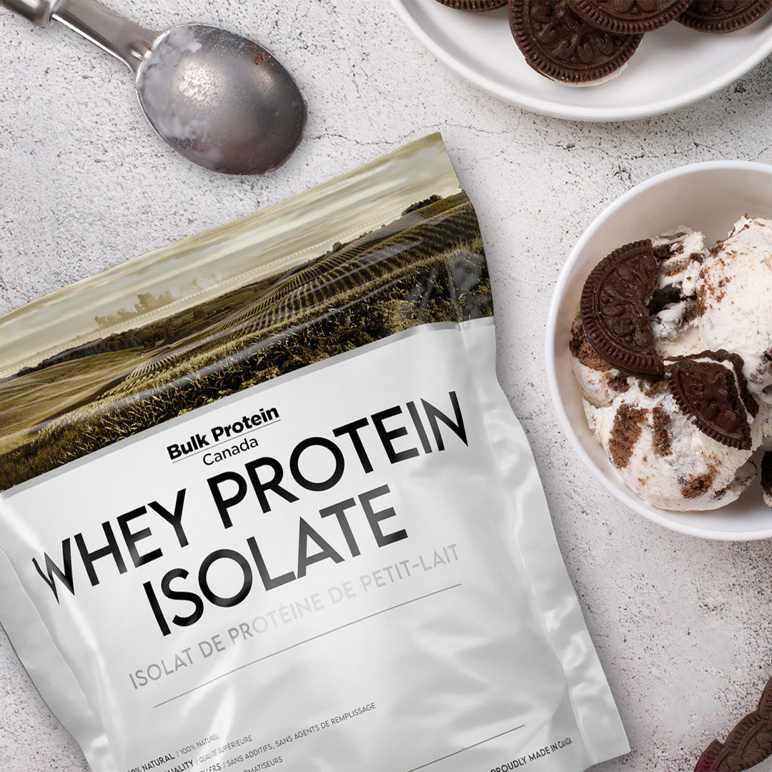 Bulk Protein Canada - Protéine de lactosérum isolée - Poudre canadienne 100 % premium