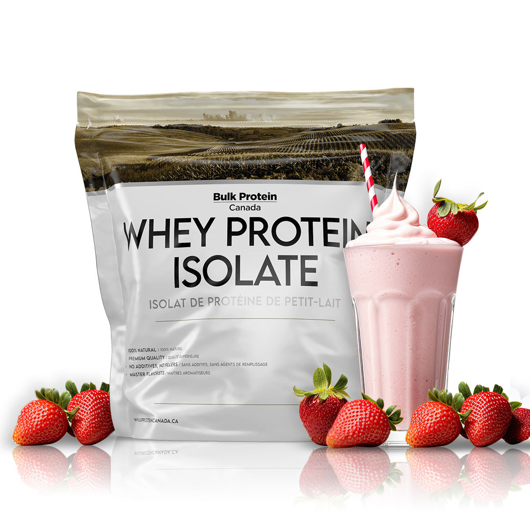 Bulk Protein Canada - Protéine de lactosérum isolée - Poudre canadienne 100 % premium
