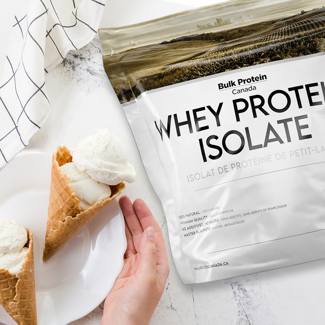 Bulk Protein Canada - Protéine de lactosérum isolée - Poudre canadienne 100 % premium