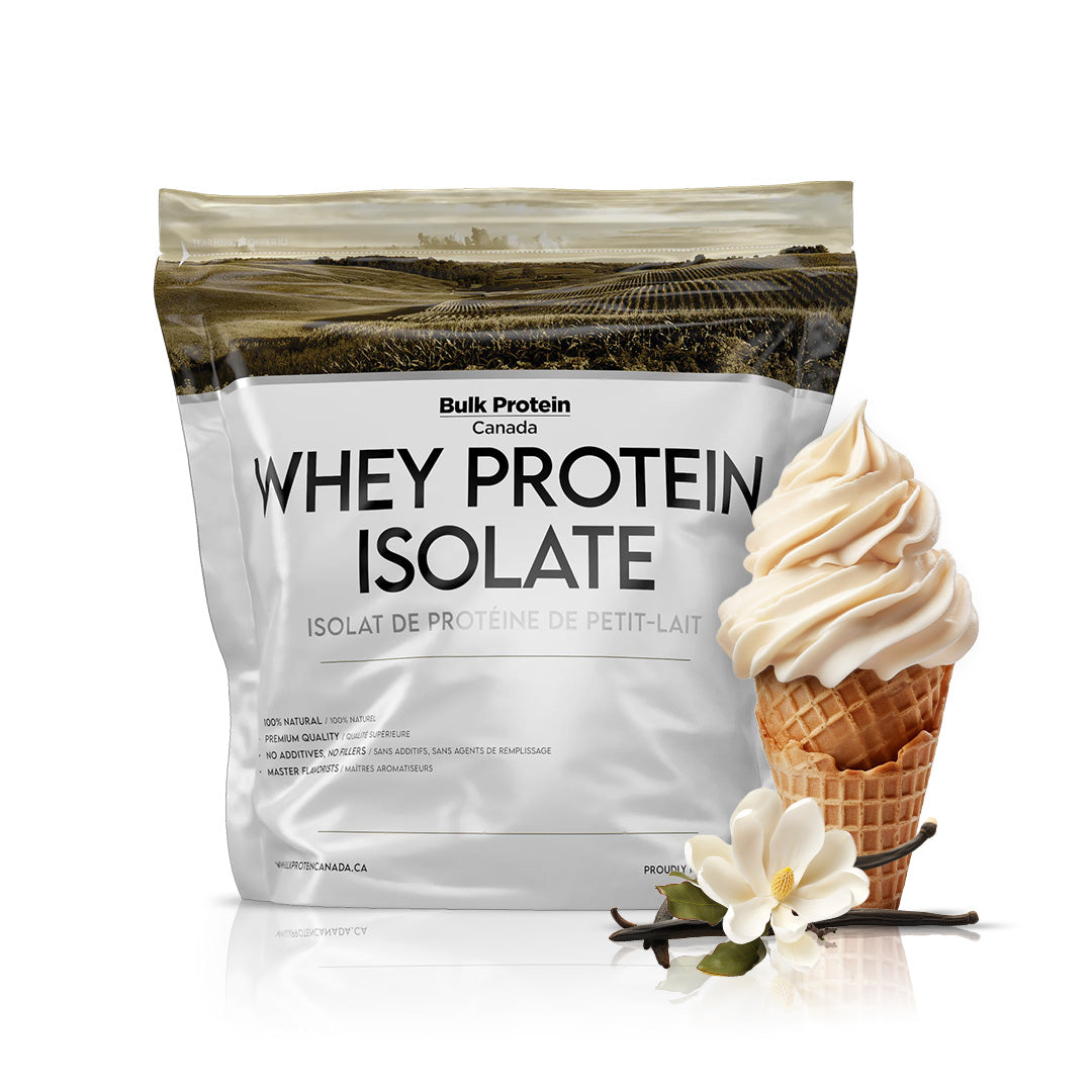 Bulk Protein Canada - Protéine de lactosérum isolée - Poudre canadienne 100 % premium