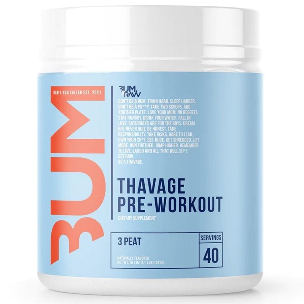 Raw Nutrition - CBum Series Thavage Pré-entraînement - 40 portions