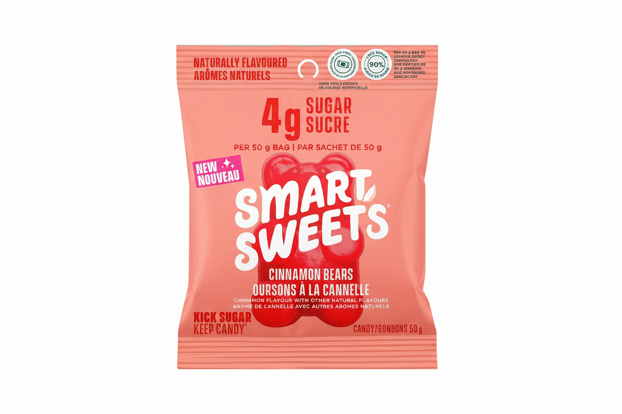 Bonbons Smart Sweets à base de plantes 50 g (1 paquet)
