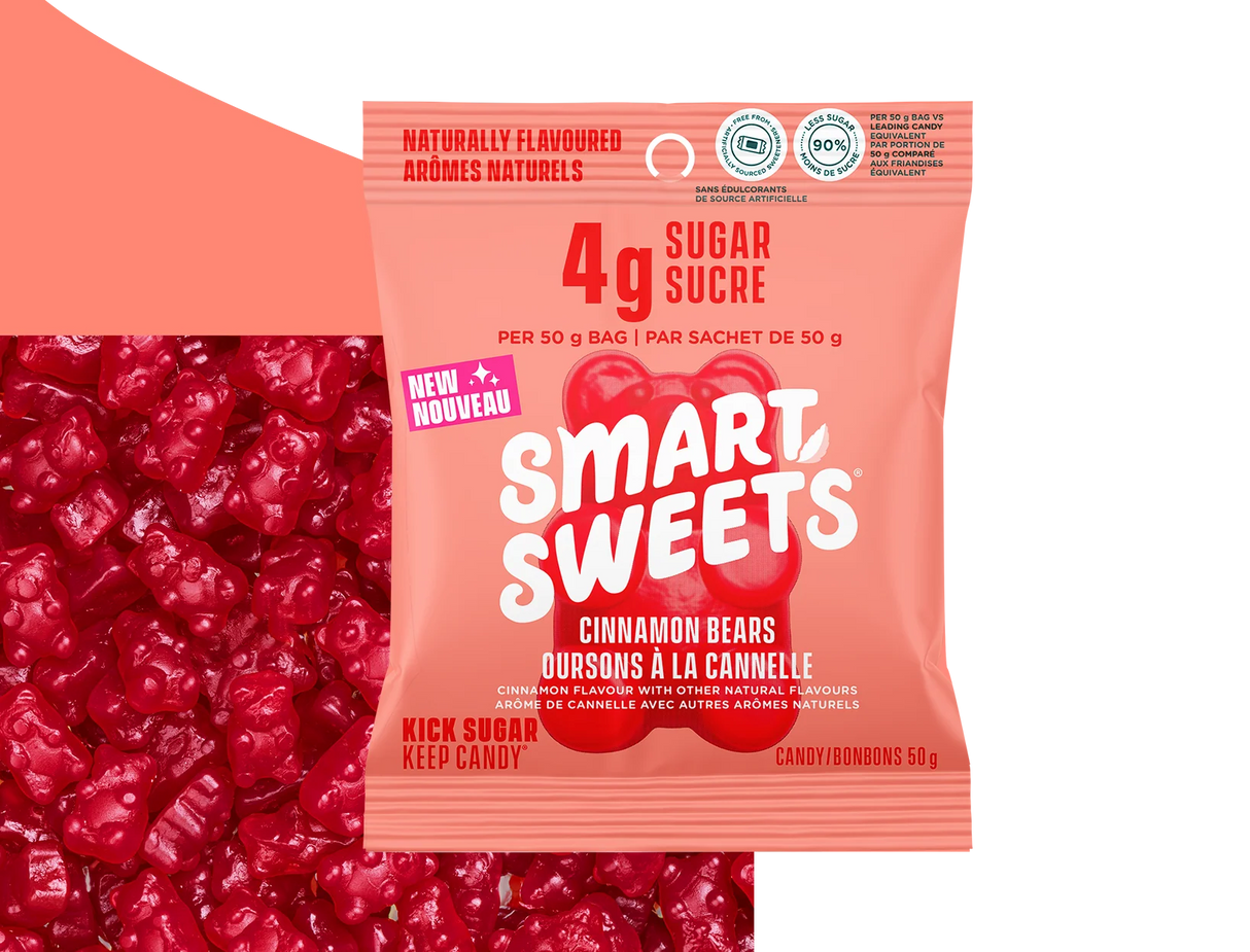 Bonbons Smart Sweets à base de plantes 50 g (1 paquet)