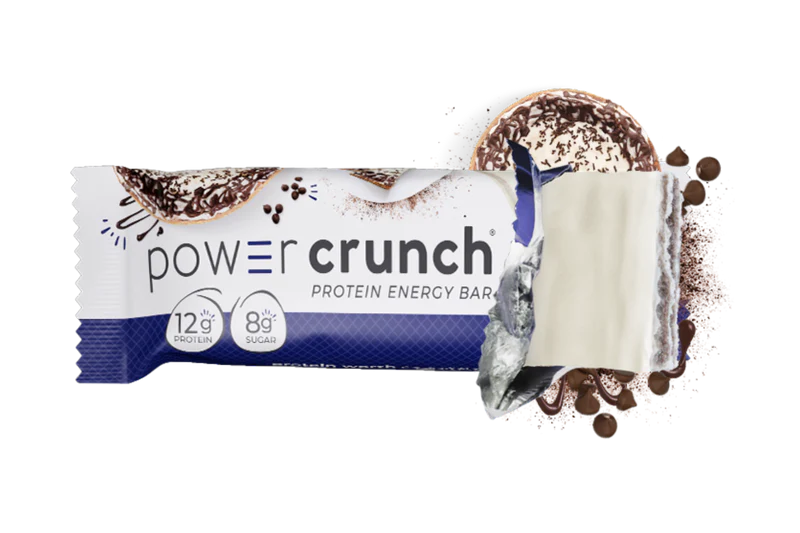 Power Crunch - Barres protéinées énergétiques originales - 40 g