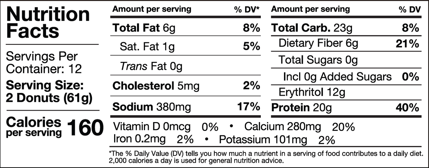 Legendary Foods - Protein Donuts - 65g