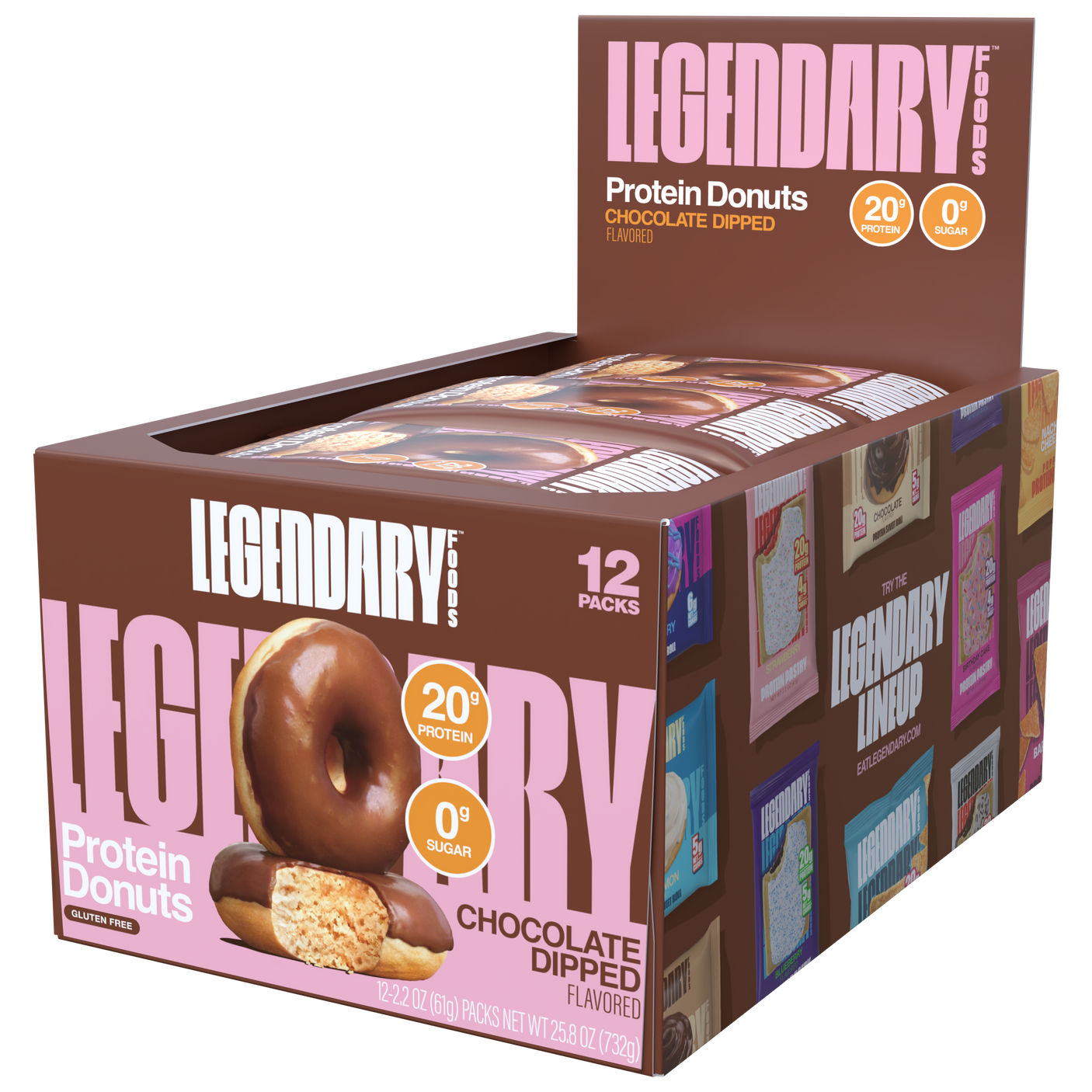 Legendary Foods - Protein Donuts - 12 X 65g