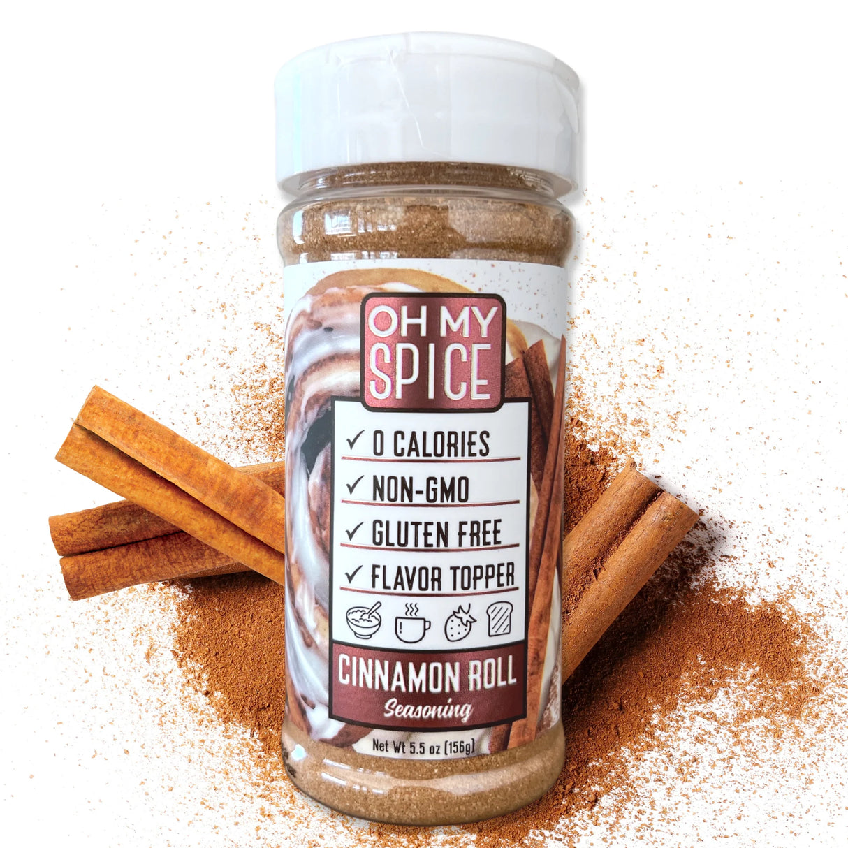 Oh My Spice - Assaisonnement riche en saveurs et faible en sodium - 113 g