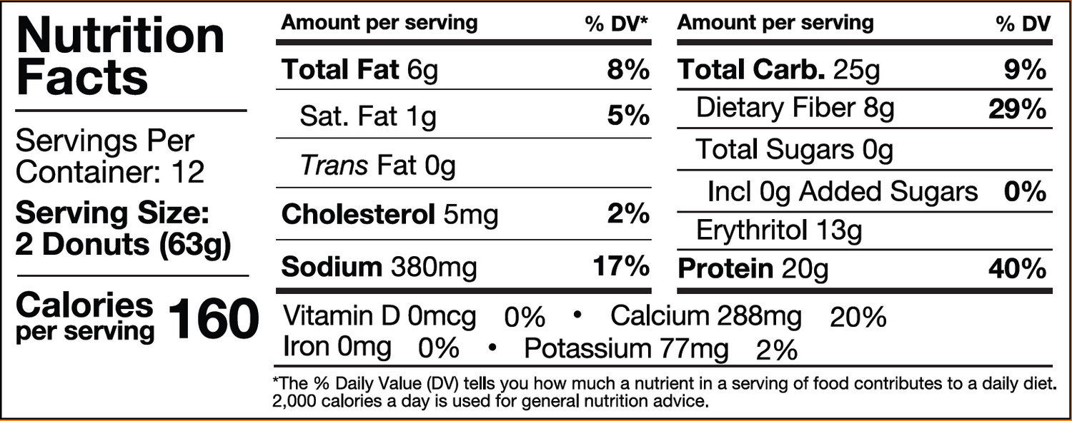Legendary Foods - Protein Donuts - 65g