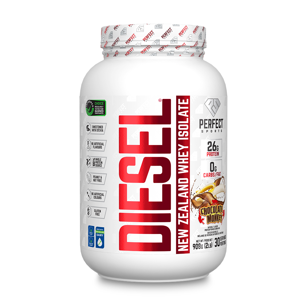 Perfect Sports - Diesel New Zealand Whey Isolate Protein - 2lbs