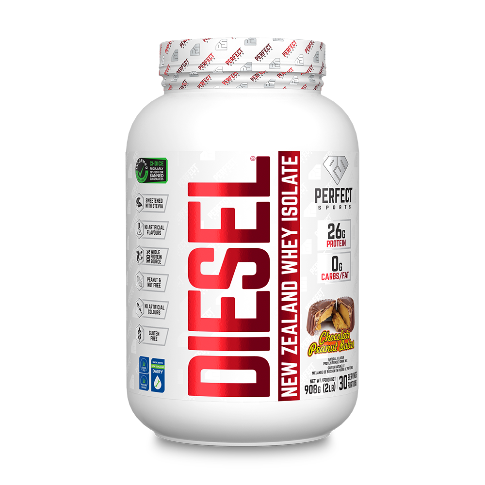 Perfect Sports - Diesel New Zealand Whey Isolate Protein - 2lbs