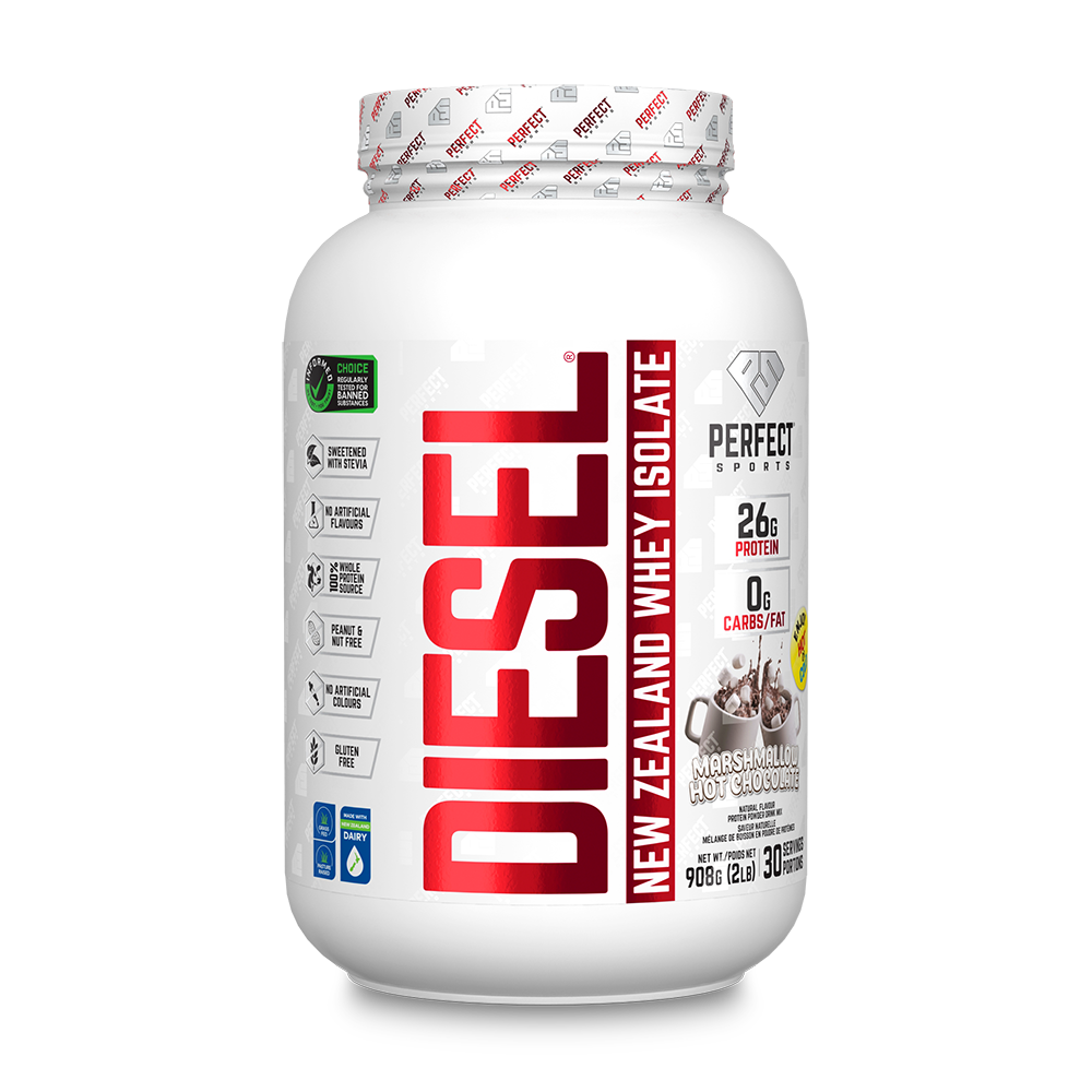 Perfect Sports - Diesel New Zealand Whey Isolate Protein - 2lbs
