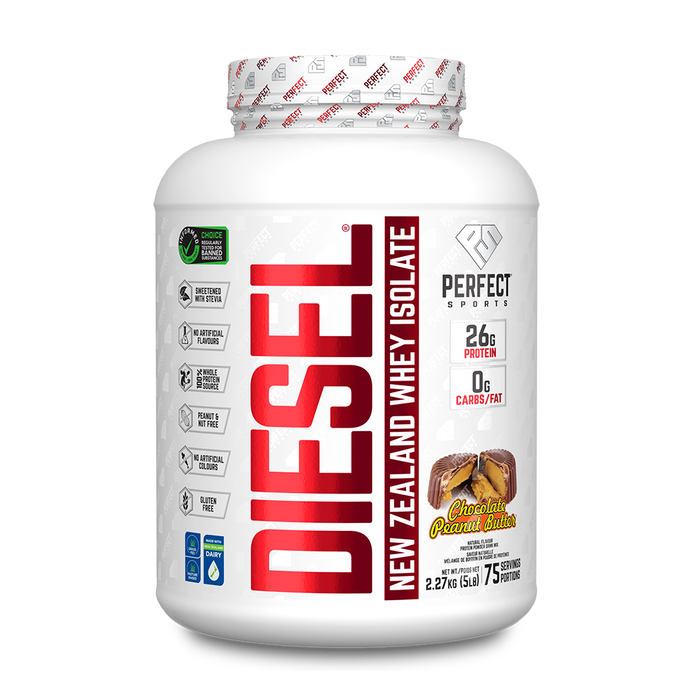 Perfect Sports - Diesel New Zealand Whey Isolate Protein - 5lbs