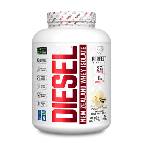 Perfect Sports - Diesel New Zealand Whey Isolate Protein - 5lbs