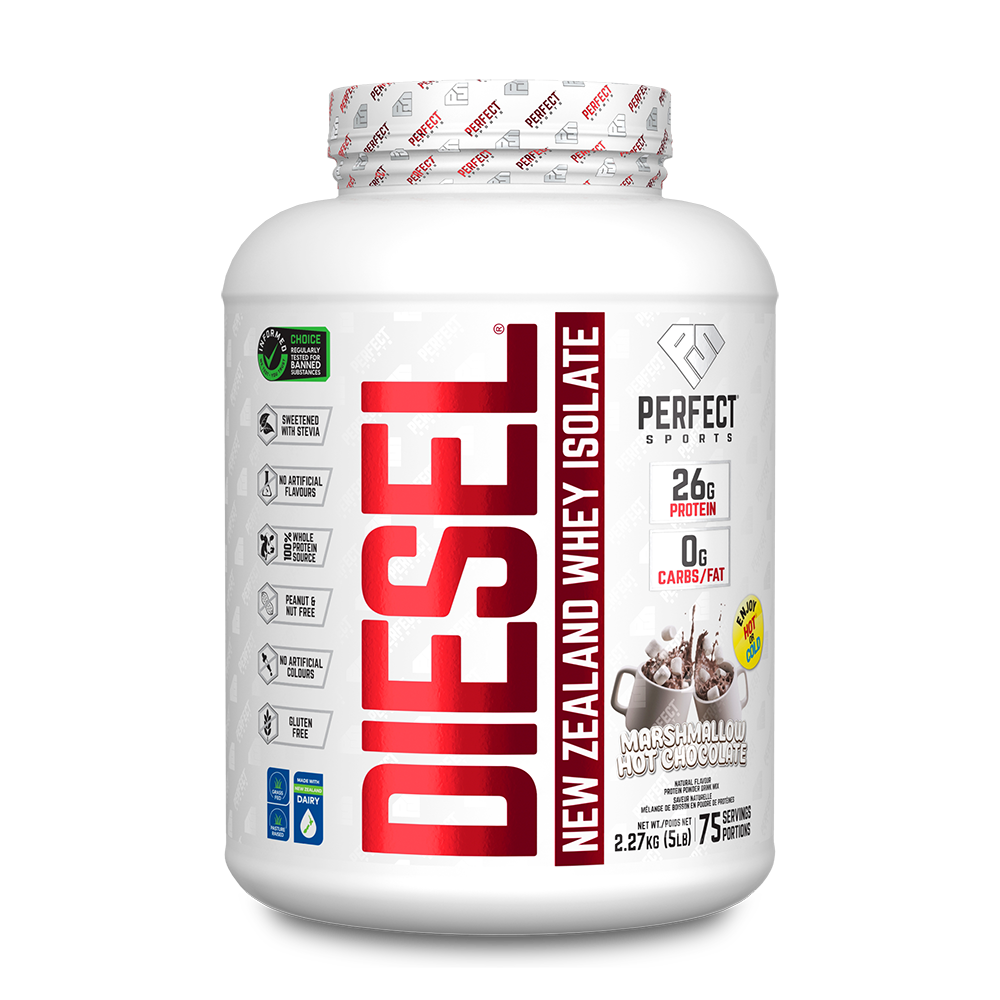 Perfect Sports - Diesel New Zealand Whey Isolate Protein - 5lbs