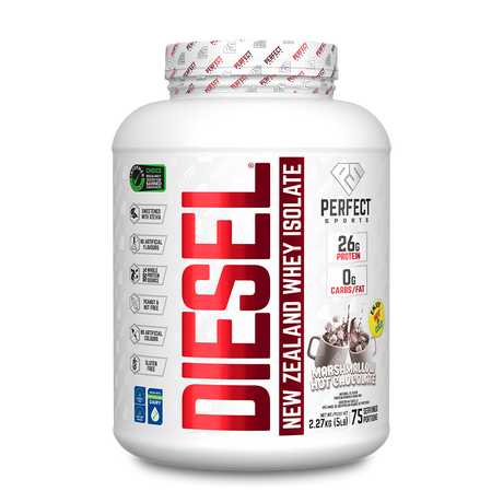Perfect Sports - Diesel New Zealand Whey Isolate Protein - 5lbs