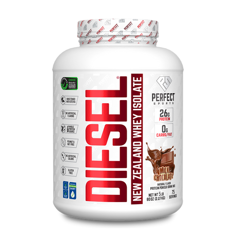 Perfect Sports - Diesel New Zealand Whey Isolate Protein - 5lbs
