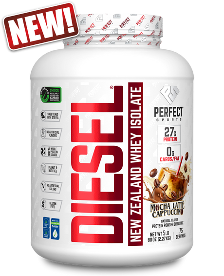 Perfect Sports - Diesel New Zealand Whey Isolate Protein - 5lbs
