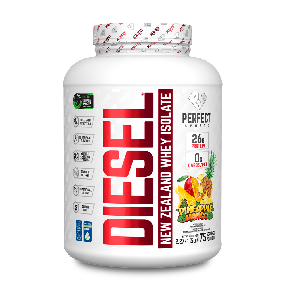 Perfect Sports - Diesel New Zealand Whey Isolate Protein - 5lbs