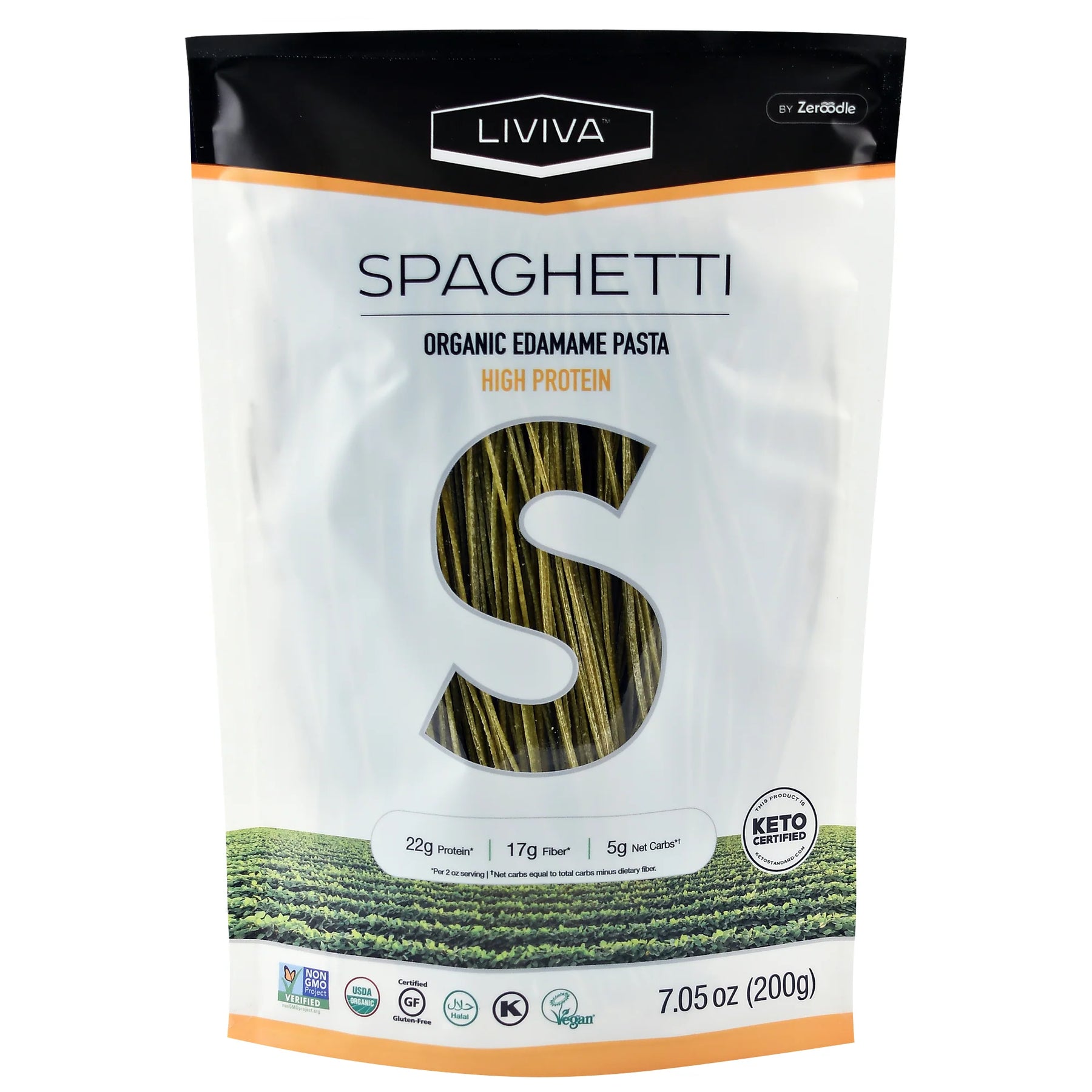 Liviva - Organic Endamame Spaghetti - 200g