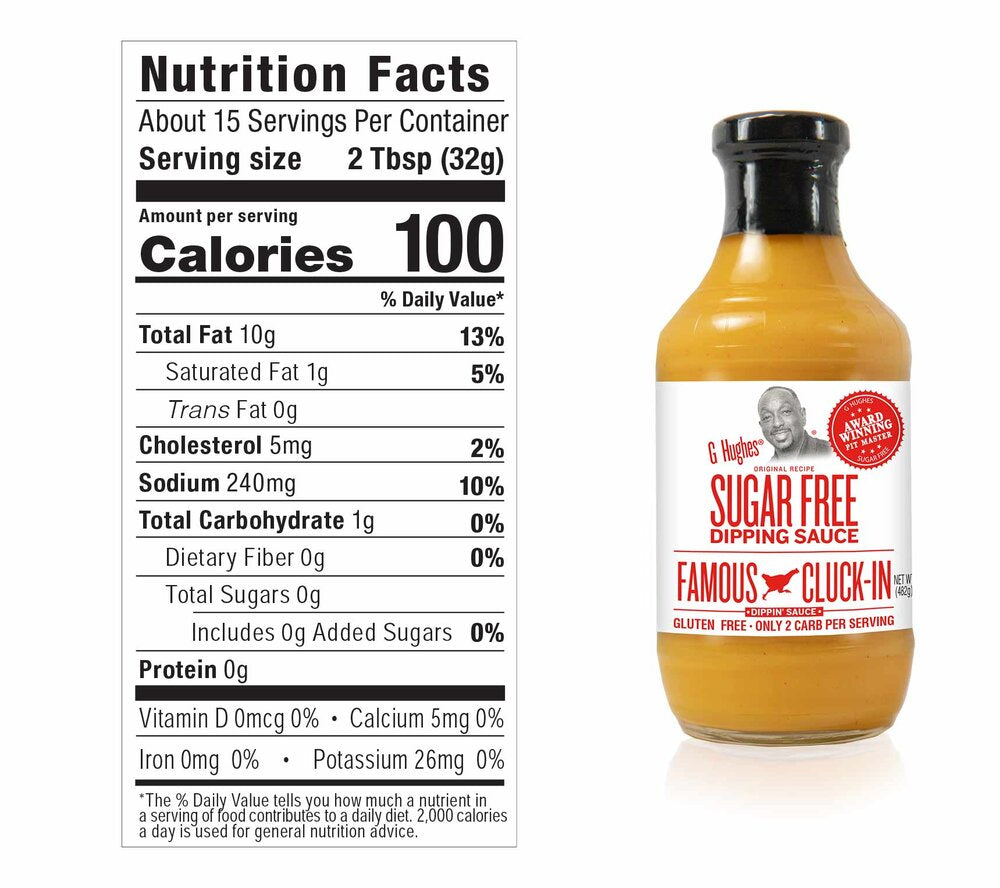 G Hughes Sugar Free BBQ Sauce 490g