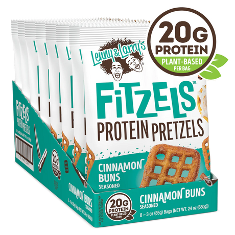 Lenny and Larrys - Fitzels Protein Pretzels - Box 8