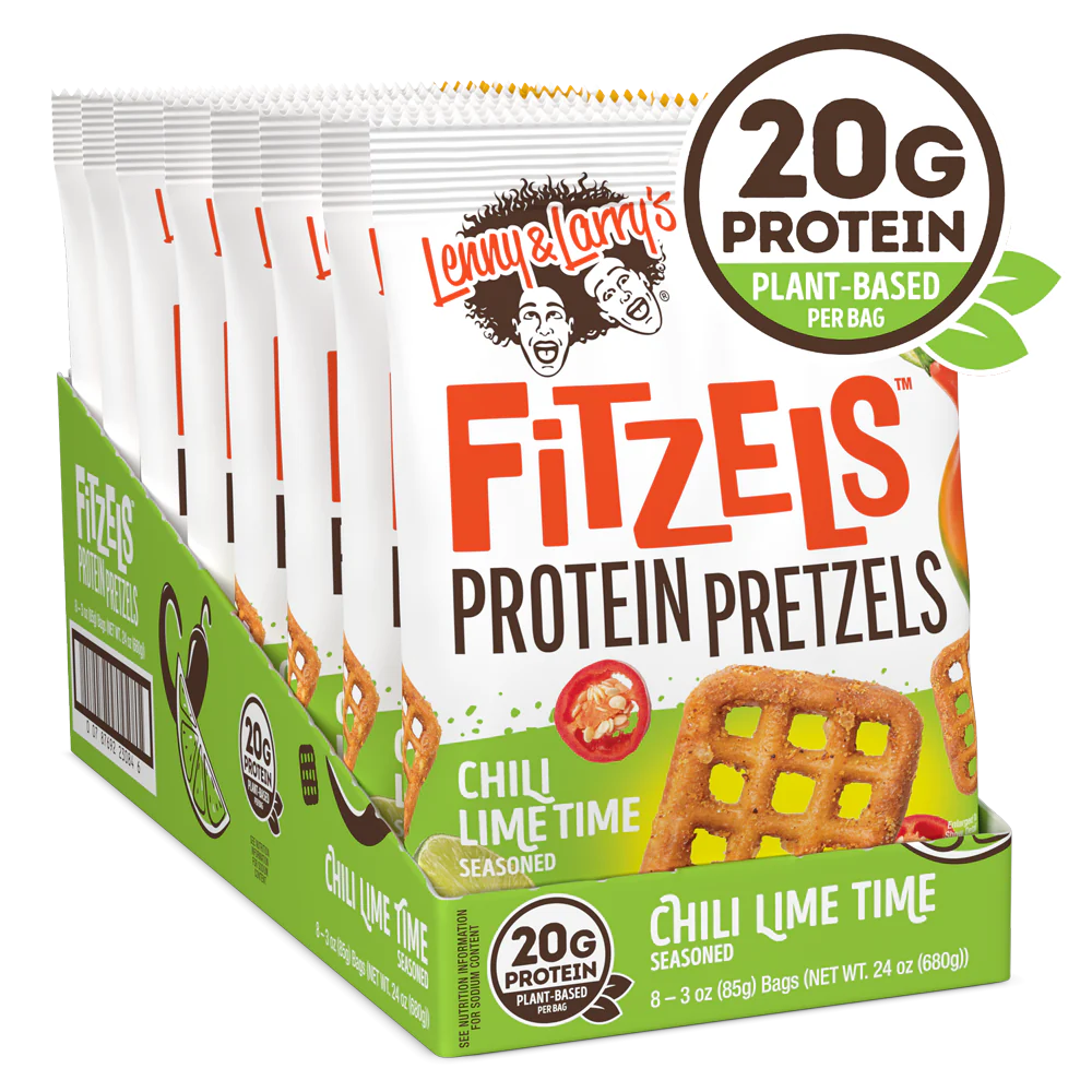 Lenny and Larrys - Fitzels Protein Pretzels - Box 8