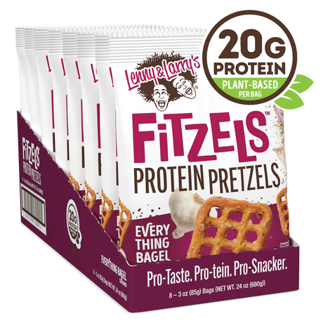 Lenny and Larrys - Fitzels Protein Pretzels - Box 8