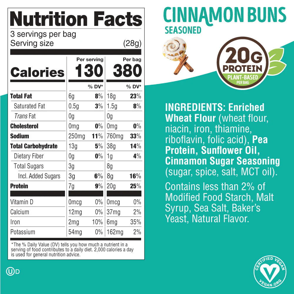 Lenny and Larrys - Fitzels Protein Pretzels - 3 oz