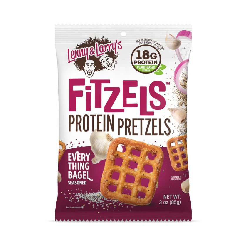 Bretzels protéinés Lenny and Larrys - Fitzels - 85 g