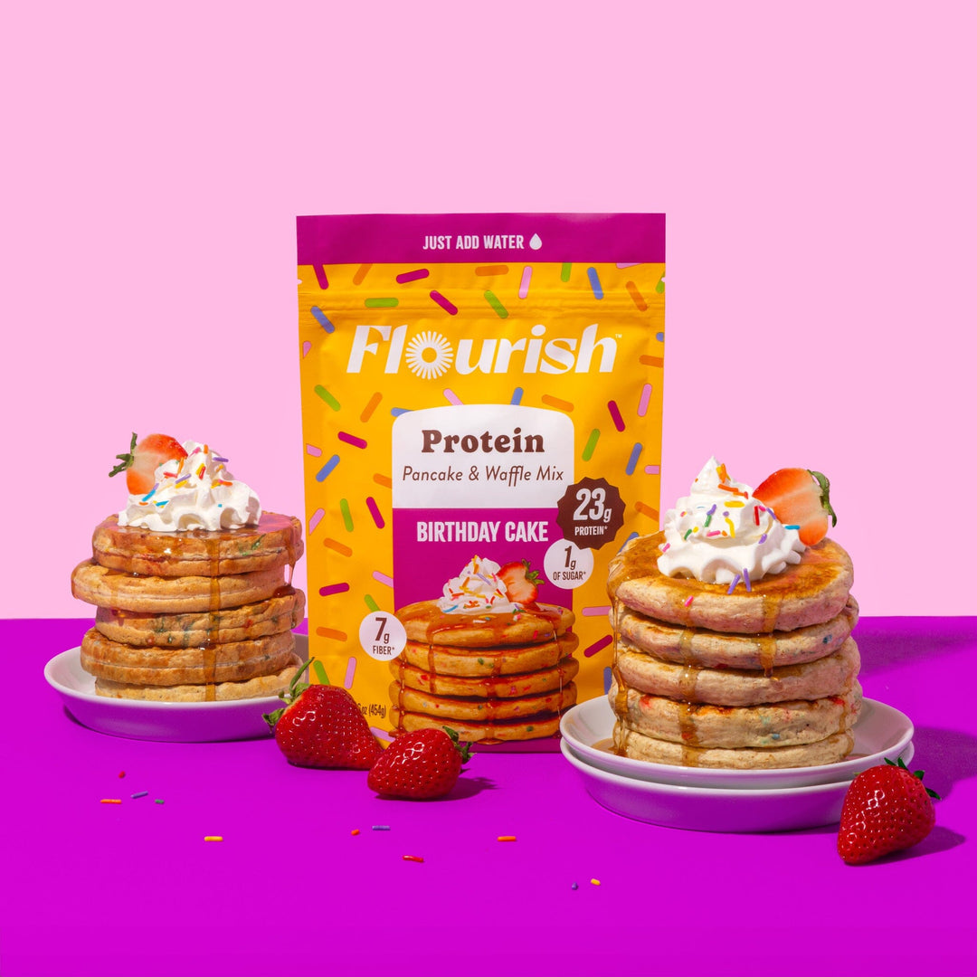 Flourish - Préparation pour crêpes protéinées saines - 430 g