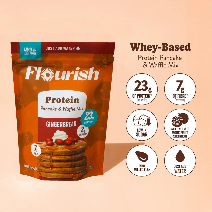 Flourish - Préparation pour crêpes protéinées saines - 430 g