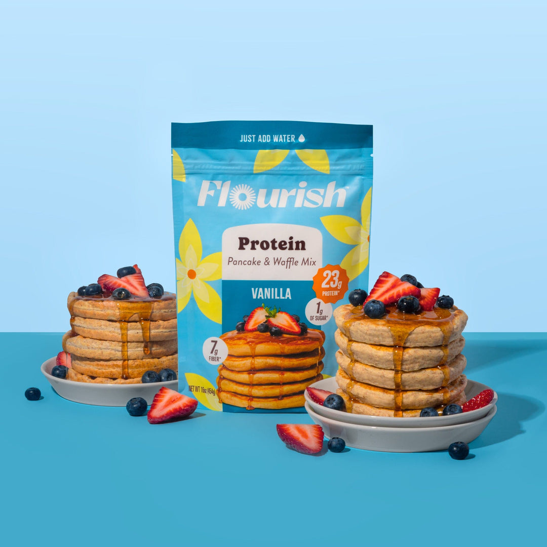 Flourish - Préparation pour crêpes protéinées saines - 430 g