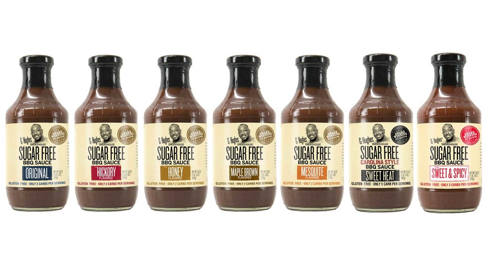 G Hughes Sugar Free BBQ Sauce 490g