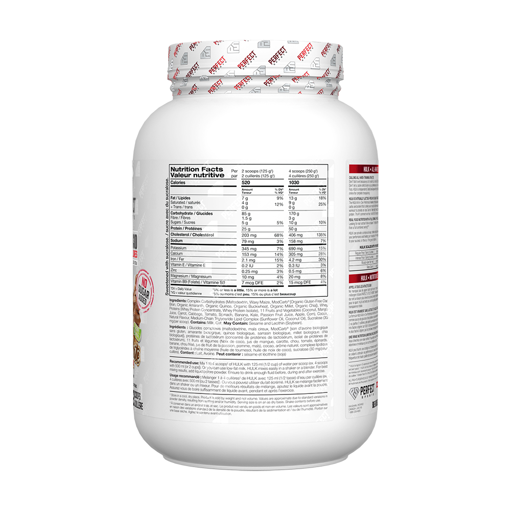 Perfect Sports - Hulk Clean Mass Gainer - 1,36 kg