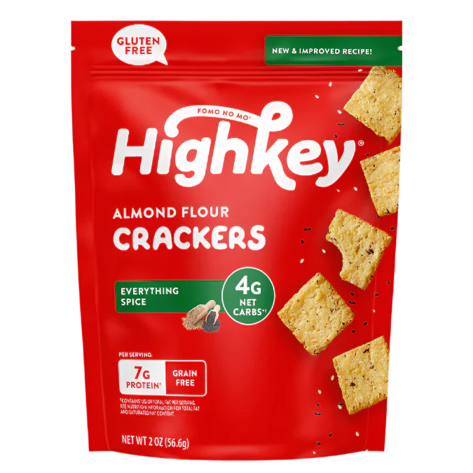 HighKey Snacks - Craquelins à la farine d'amande - 57 g
