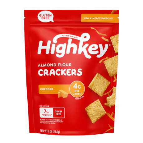 HighKey Snacks - Almond Flour Crackers - 2oz