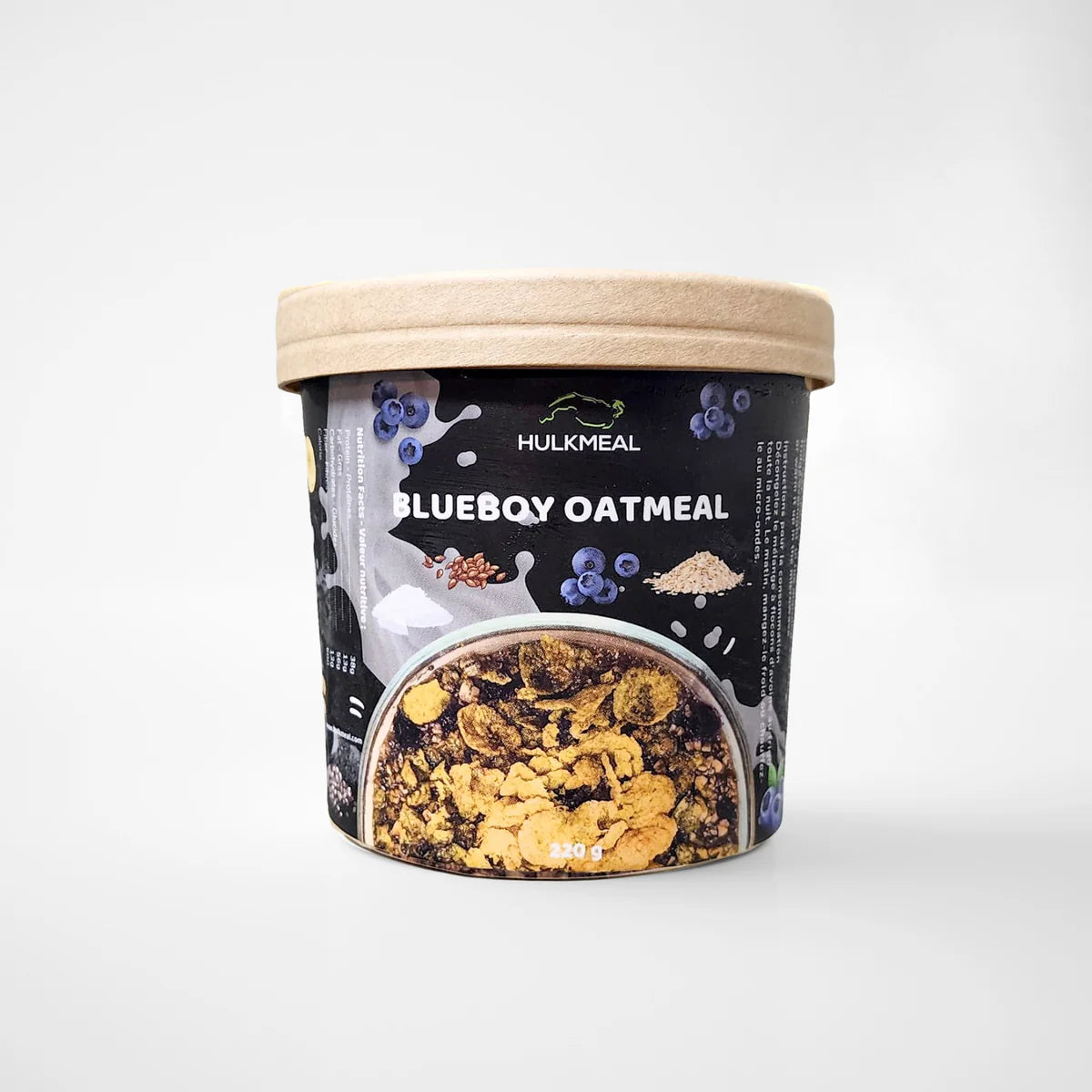 Hulk Meal - Porridge protéiné à préparer la veille - 220 g